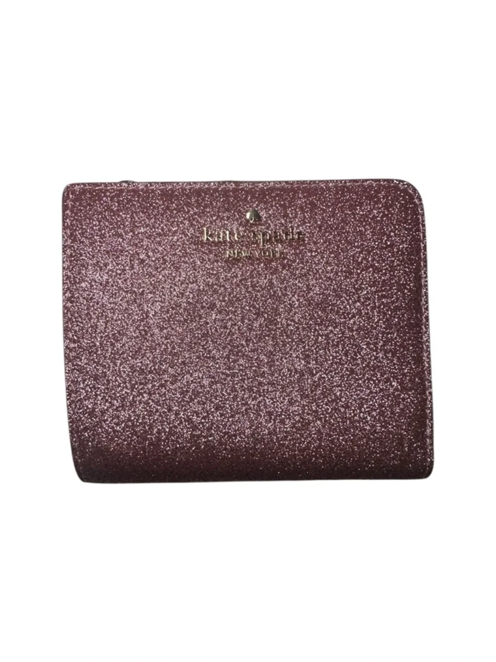 Kate Spade New Glitter Convertible Satchel & Matching Wallet in Mitten Pink Set